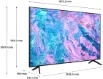 تلویزیون 75 اینچ 4K کریستال سامسونگ اسمارت مدل 75CU7100 2023