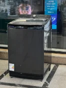 لباسشویی پتوشور هایسنس 20 کیلویی درب بالا مشکی مدل WT3T2023UB