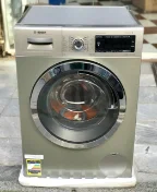 ماشین لباسشویی بوش 9 کیلو 1600 ودر نقره ای مدل WAW3256XGC