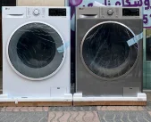 ماشین لباسشویی ال جی J6 نقره ای 8 کیلو F4J6TNP8S