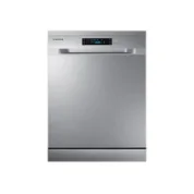 ماشین ظرفشویی سامسونگ 14 نفره نقره ای مدل DW60M5050FS
