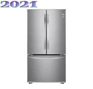 یخچال فریزر 34 فوت ال جی فرنچ سیلور مدل GCB-263AS 2021