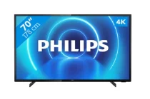 تلویزیون 70 اینچ فیلیپس 4K UHD اسمارت مدل 70PUS7505