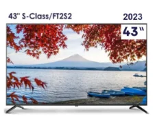 تلویزیون 43 اینچ یونیوا 2023 اسمارت FHD مدل 43S-Class/FT2S2