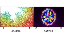 مقایسه تلویزیون الجی نانوسل NANO90 و NANO95