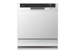ماشین ظرفشویی رومیزی میدیا 8 نفره مدل WQP8-3802F-S
