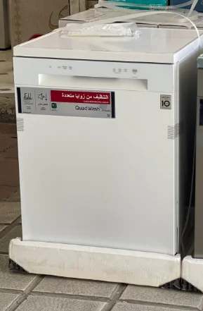 ماشین ظرفشویی ال جی 14 نفره سفید مدل DFC612FW