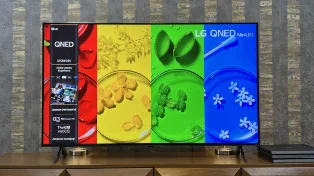 تلویزیون 55 اینچ ال جی کیوند 4K اسمارت مدل 55QNED806