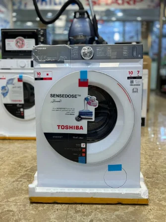 لباسشویی توشیبا 10 کیلو سفید 2024 مدل BK110GF4B(WS)