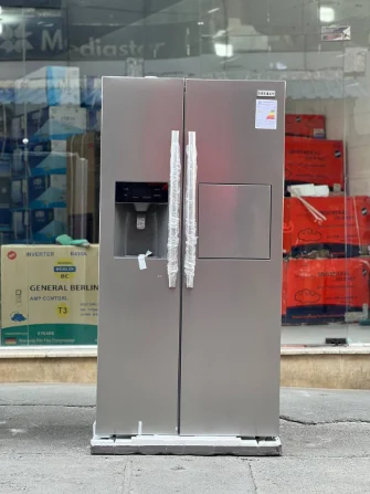 یخچال ساید جنرال برلین 30 فوت سیلور مدل GCX-287 TSS