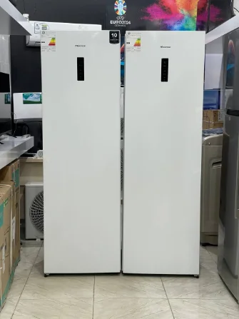 یخچال دوقلو هایسنس 40 فوت سفید مدل RL475N4WWU و FV341N4IWU