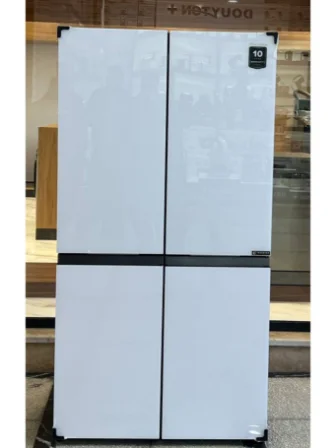 یخچال ساید بای ساید هایسنس 30 فوت سفید RQ7G560NAWA