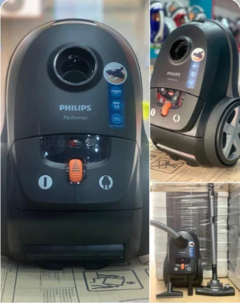 جارو برقی فیلیپس 2200W هلند مشکی مدل XD8022