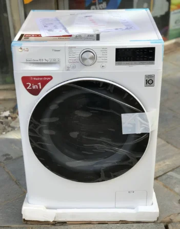 ماشین لباسشویی ال جی 10.5 کیلو سفید F4V710WTSE