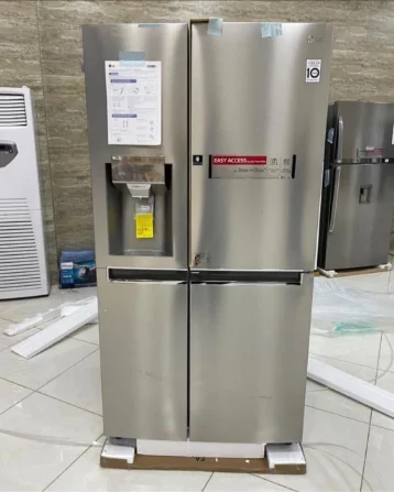 یخچال الجی  ساید بای ساید سیلور 34 فوت GR-J337CSBL