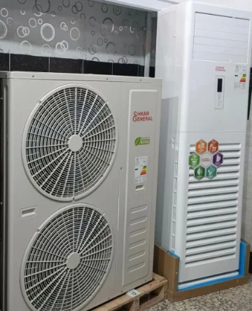 کولر گازی 60 هزار جنرال شکار ایستاده روتاری مدل GNRT3-60LW-O