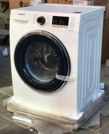 ماشین لباسشویی سامسونگ 8 کیلو سفید  2021 اکوبابل مدل WW80J5555FW1