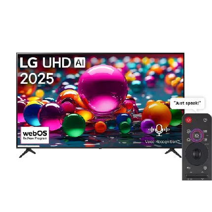 تلویزیون 75 اینچ ال جی 2025 اسمارت 4K مدل 75UA85506L