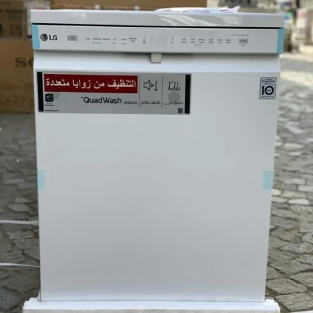 ماشین ظرفشویی 14 نفره 512 ال جی سفید مدل DFB512FW