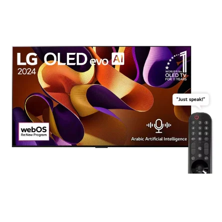 تلویزیون 83 اینچ ال جی OLED G4 هوشمند 2024 مدل OLED83G46LA