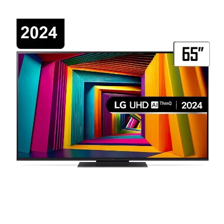 تلویزیون 65 اینچ ال جی 4K اسمارت 2024 مدل 65UT9100