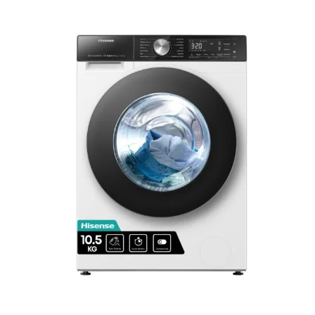 ماشین لباسشویی 10.5 کیلویی هایسنس مدل WF5S1045BW