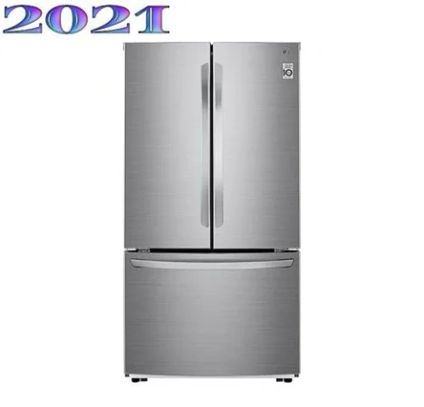 یخچال فریزر 34 فوت ال جی فرنچ سیلور مدل GCB-263AS 2021