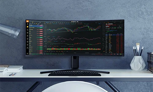 دیدن بورس در صفحه نمایش مانیتور شیائومی