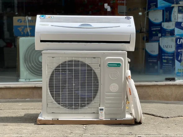 کولرگازی 14000 جنرال T3 سرد گرم لبخندی مدل GNR-14GW N