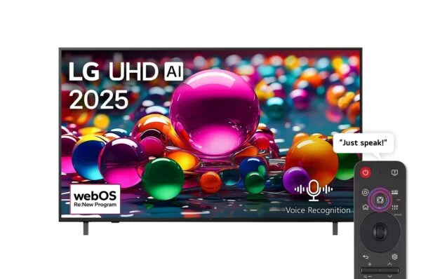 تلویزیون 65 اینچ ال جی 2025 4K اسمارت مدل 65UA85006