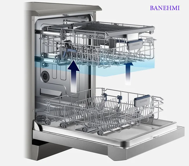 خرید ظرفشویی - سامسونگ H6050  رنگ نقره ای 14 نفره قیمت مناسب 