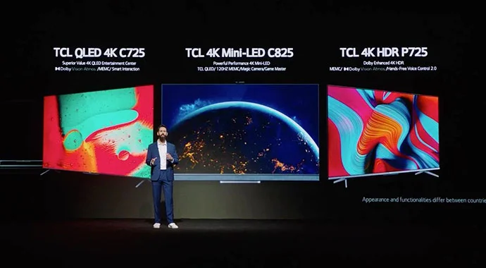 معرفی تلویزیون TCL در نمایشگاه CES