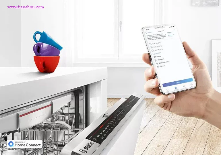 خرید ظرفشویی  - بوش المان SMS4HCI48E 2021 سری 4 رنگ نقره 14 نفره قابلیت استفاده اسان و بسیار مفید و طول عمر بیشتر 