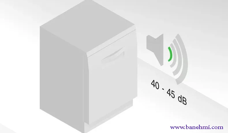 خرید ظرفشویی - بوش المان سری 4 رنگ نقره ای 14 نفره  SMS46NI03E قیمت مناسب 