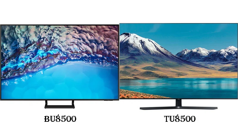 مقایسه تلویزیون سامسونگ TU8500 و BU8500