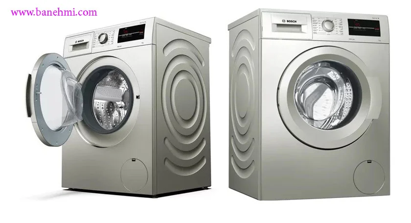 خرید لباسشویی - بوش المان 7 کیلو رنگ نقره قیمت ارزان و مناسب 