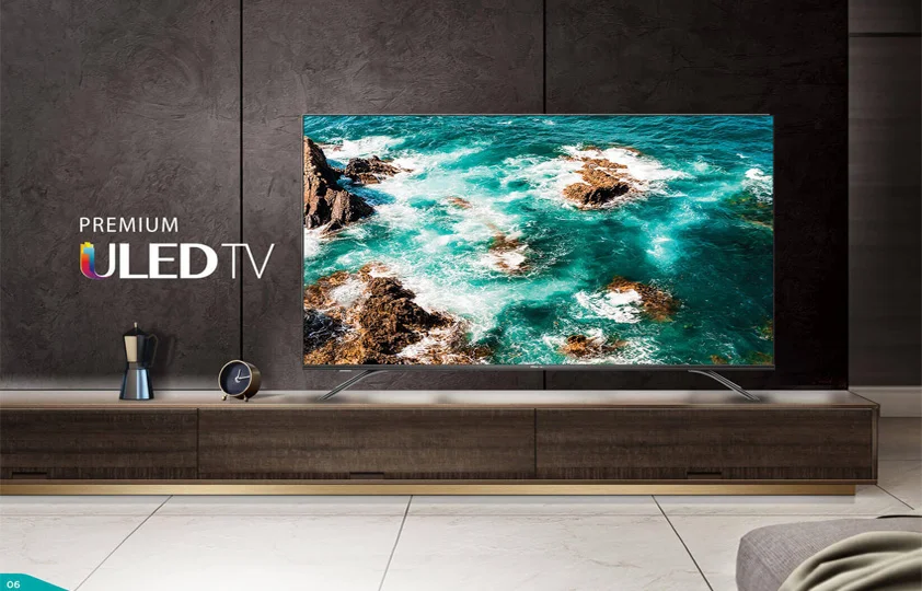 خرید تلویزیون - هایسنس 55 اینچ 4K ULED اسمارت B8000  زیبا و با وقار