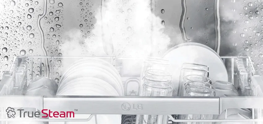 سیستم بخار شور ظرفشویی سفید رنگ 425 ال جی