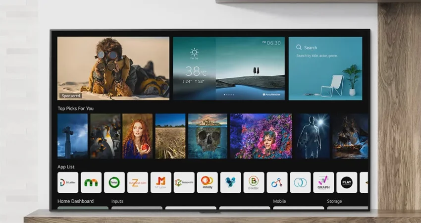 خرید تلویزیون - ال جی 75 اینچ 4K UHD اسمارت UP7550 2021 ارزان 