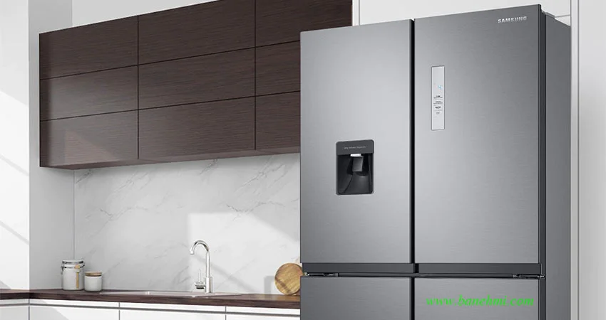 خرید یخچال فریزر- سامسونگ ساید بای ساید 4 درب RF48
