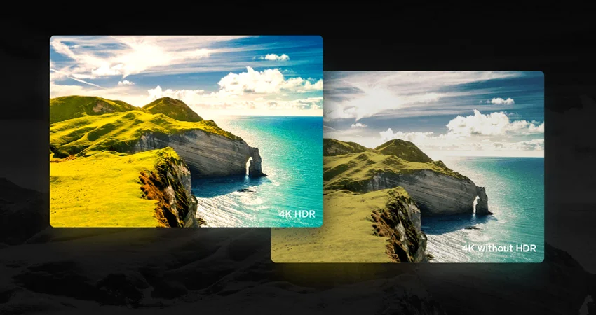 مقایسه کیفیت تصویر HDR