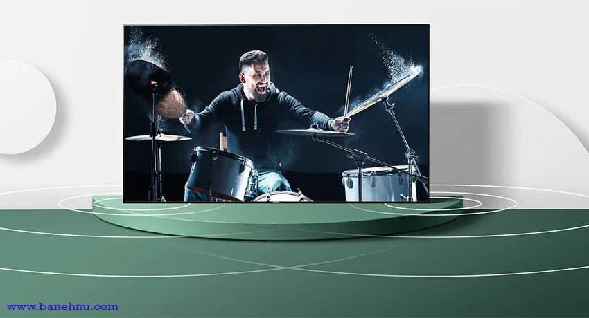 خرید تلویزیون - هایسنس 55 اینچ 4K ULED  اسمارت U7WF  با طراحی باریک و مینیمالیستی 
