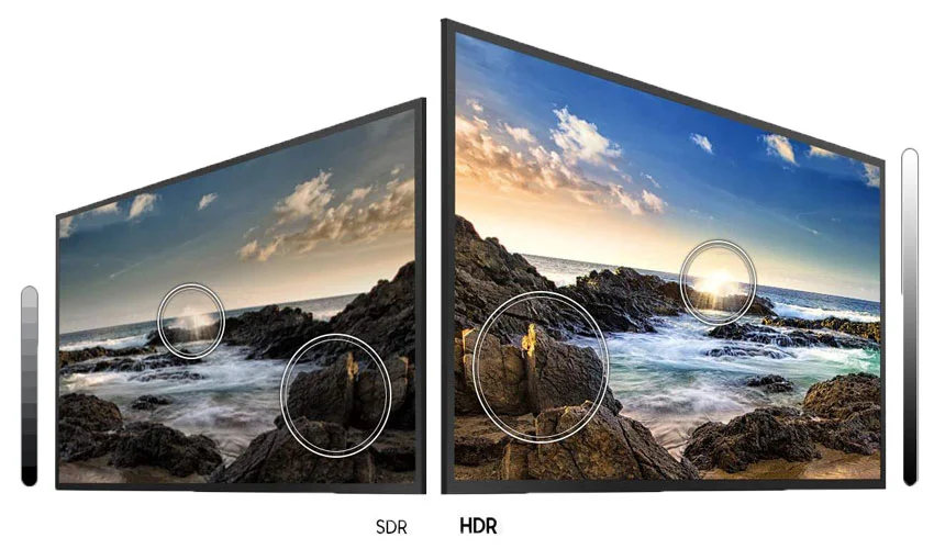 HDR در تلویزیون T5300 سامسونگ 