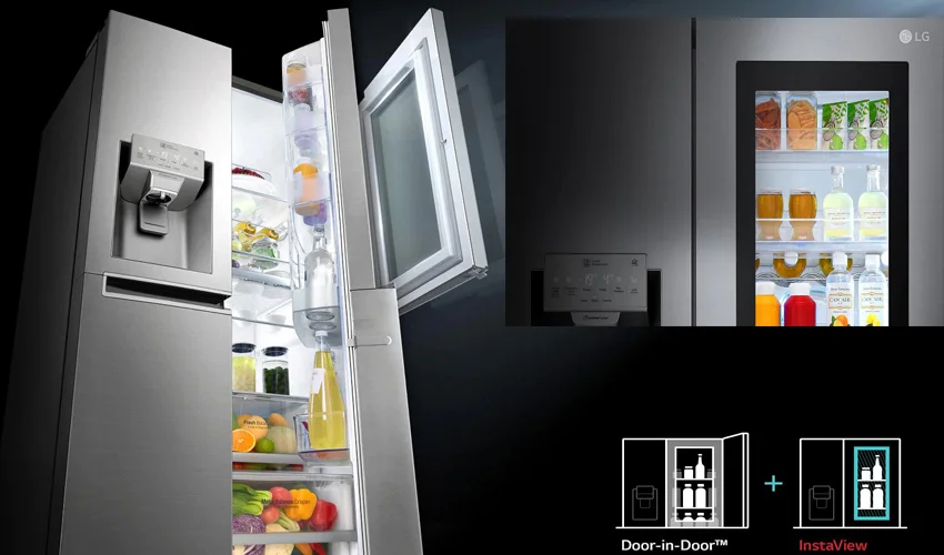 یخچال ال جی DOOR IN DOOR مدل X247