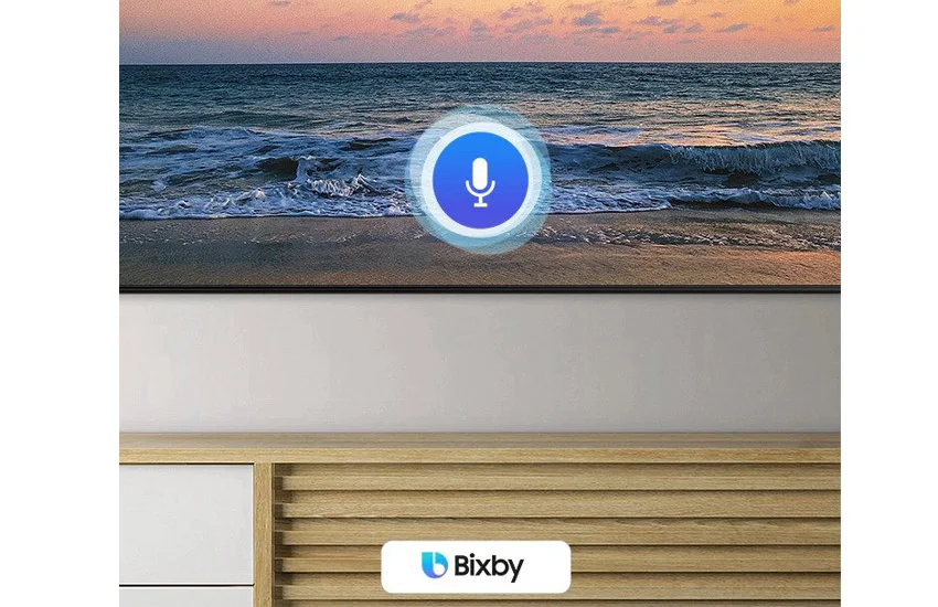 کنترل صوتی تلویزیون سامسونگ 50 اینچ AU9000 2021  کریستال 4K SMART