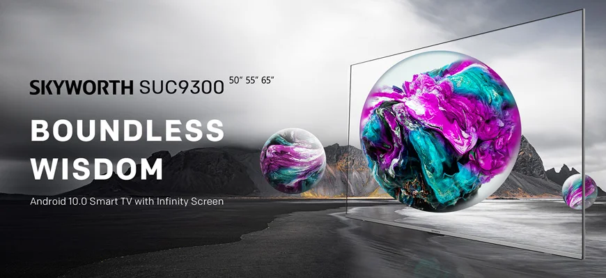خرید تلویزیون - ارزان قیمت سکای ورث 55 اینچ 4K UHD اسمارت SUC9300