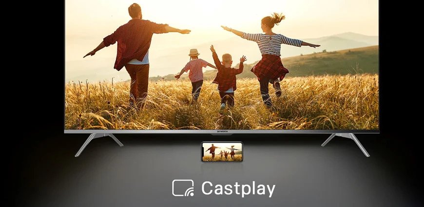 خرید تلویزیون - 50 اینچ سکای ورث ارزان قیمت 4K UHD هوشمند 