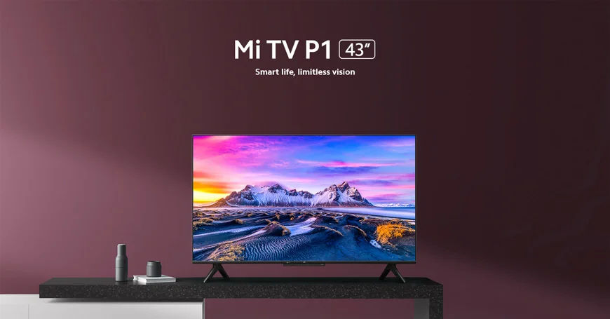 خرید تلویزیون قیمت مناسب شیائومی 43 اینچ 4k مدل p1