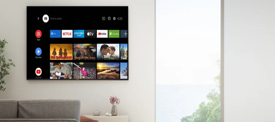سیستم عامل ANDROID TV سونی 65X7500H