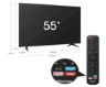 خرید تلویزیون - هایسنس 55 اینچ هوشمند 4K UHD A7120  ارزان قیمت 